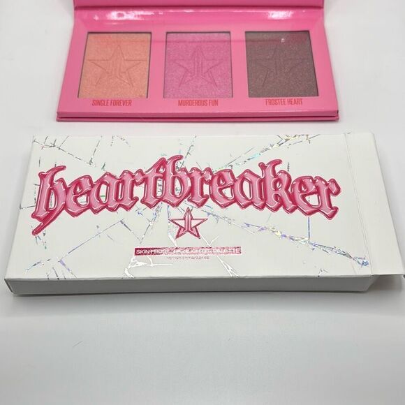 Jeffree Star limited edition heartbreaker skin frost highlighter palette M1-1 - Picture 2 of 4